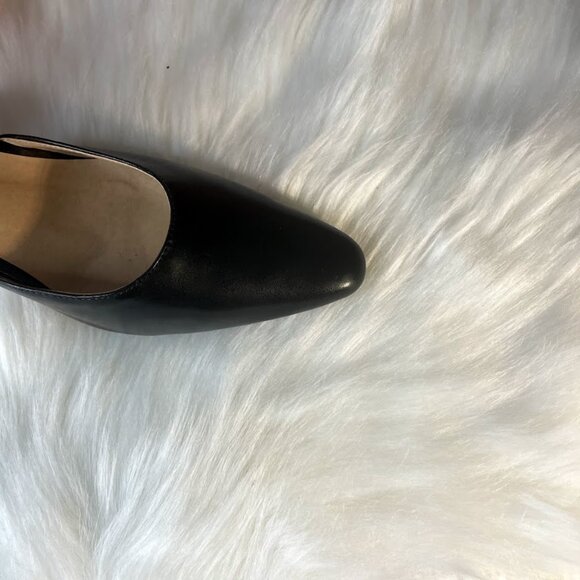 Boston Design Stuido-Ankle Strap Black Heels - Picture 5 of 7